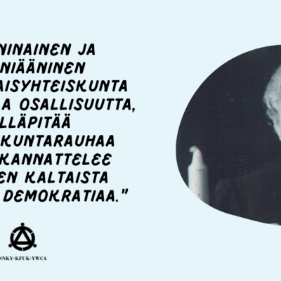 Kansalaisyhteiskunta ja kansalaisvaikuttaminen ovat tärkeitä yhteiskuntien kehitykselle. Ne varmistavat sen, että ihmisten keskinäinen sekä ihmisten ja päättäjien vuoropuhelu ovat jatkuvia.