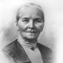 Yksi NNKY:n perustajajäsenistä, Helsingin Suomalaisen Tyttökoulun johtajatar ja ensimmäinen puheenjohtaja Ottilia Stenbäck (1848–1939) Ottilia Stenbäck