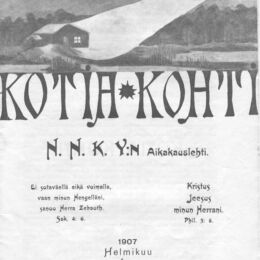 Kotia kohti -jäsenlehti alkoi ilmestyä säännöllisesti vuonna 1901. Kotia kohti -jäsenlehti alkoi ilmestyä säännöllisesti vuonna 1901.